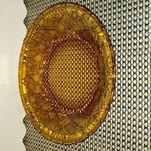 🍡 3 For $15 KIG amber glass bowl Indonesia